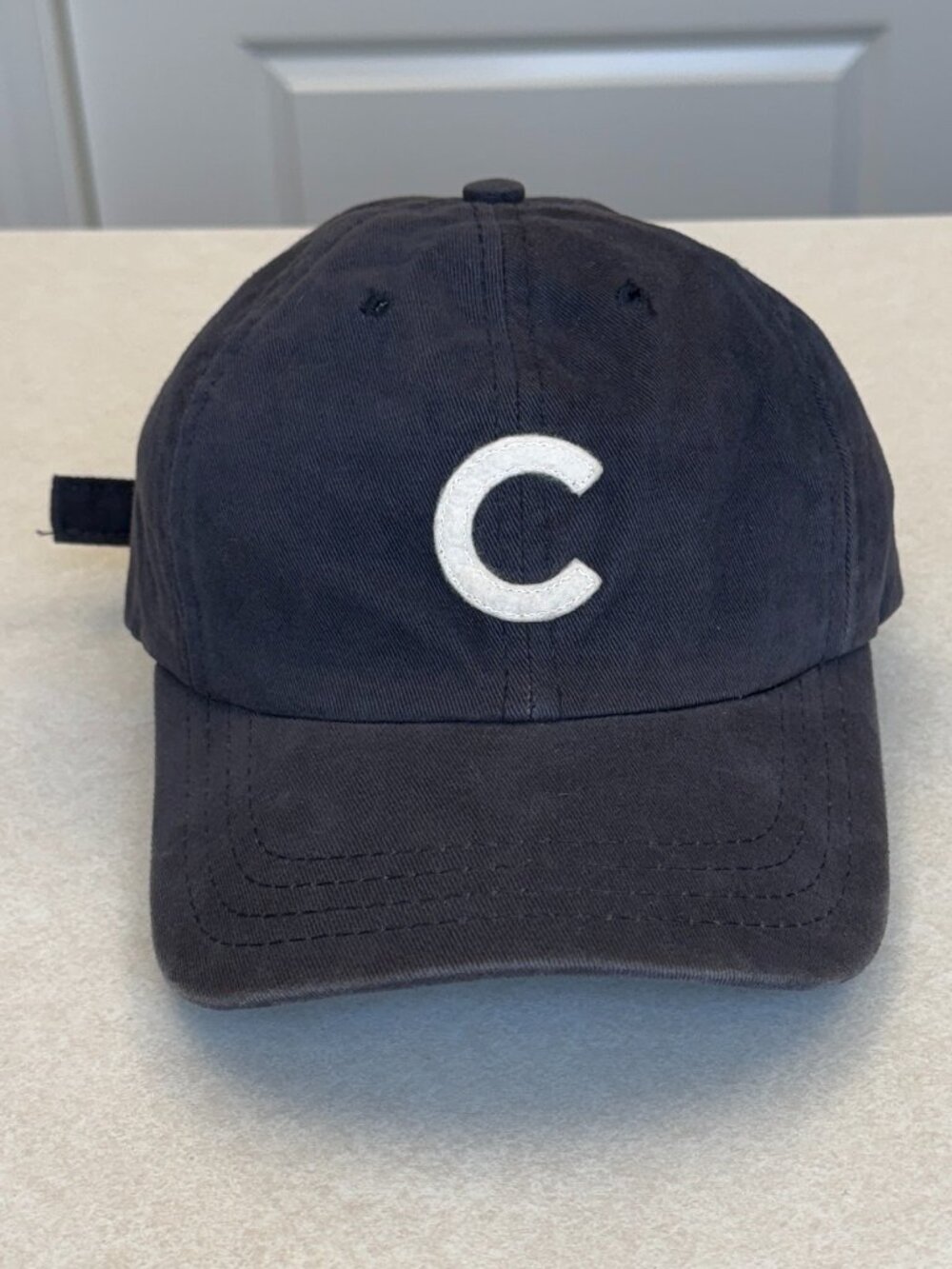 Chicago Cubs Adjustable Baseball Hat Navy Blue